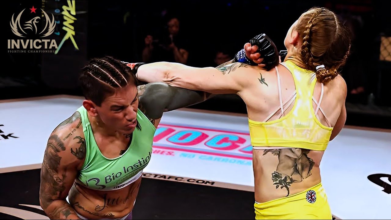 Mayra Cantuaria Didn't Let Olga Rubin Think! | Invicta FC 60