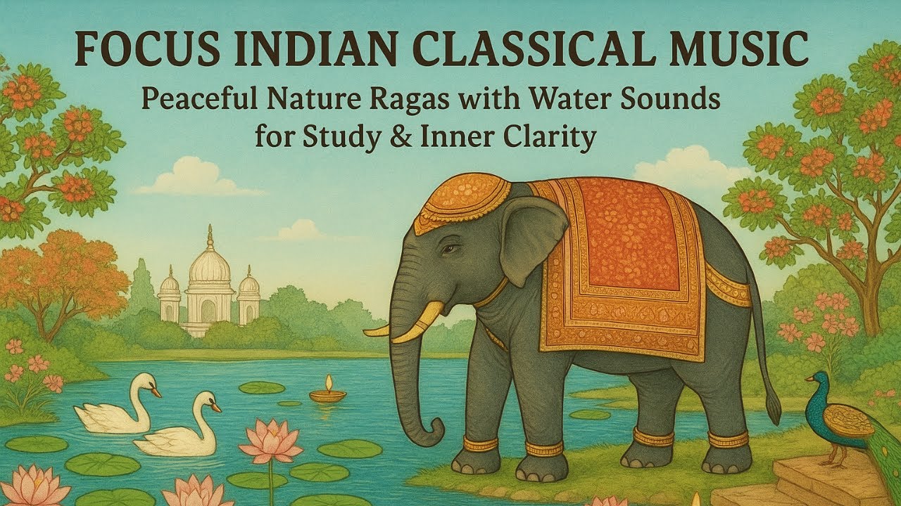 Focus Indian Classical Music | Deep Sitar & Flute Ragas for Study, Work & Productivity | Tk Music