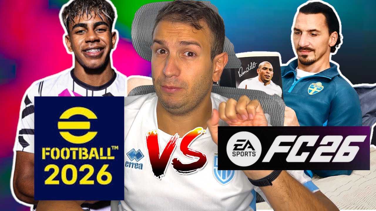 EA FC 26 VS eFOOTBALL 2026