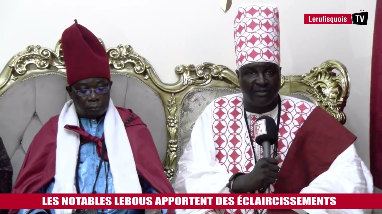 Le Grand Jaraaf Djibril Sene fait des éclaircissements sur la polémique Lébou Thiantacoune