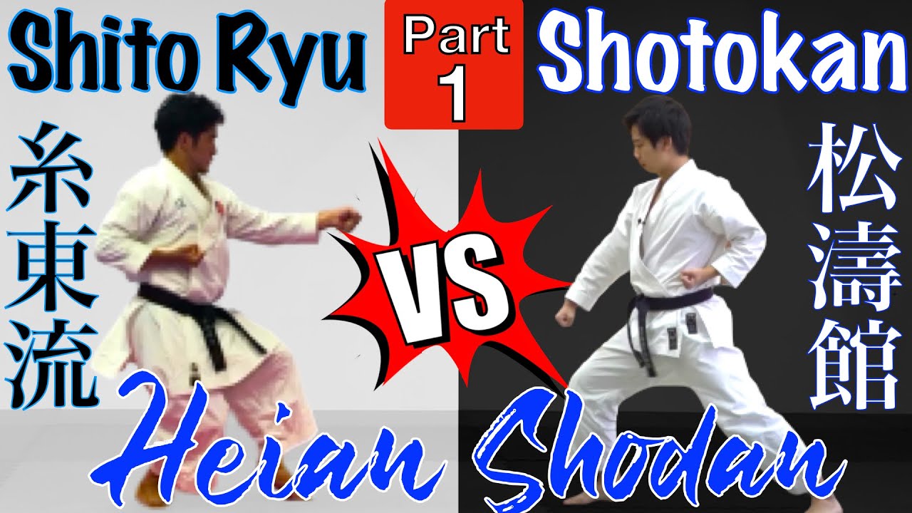 Heian Shodan Comparison｜Shotokan vs Shito Ryu with USA National Team Player【Part 1】