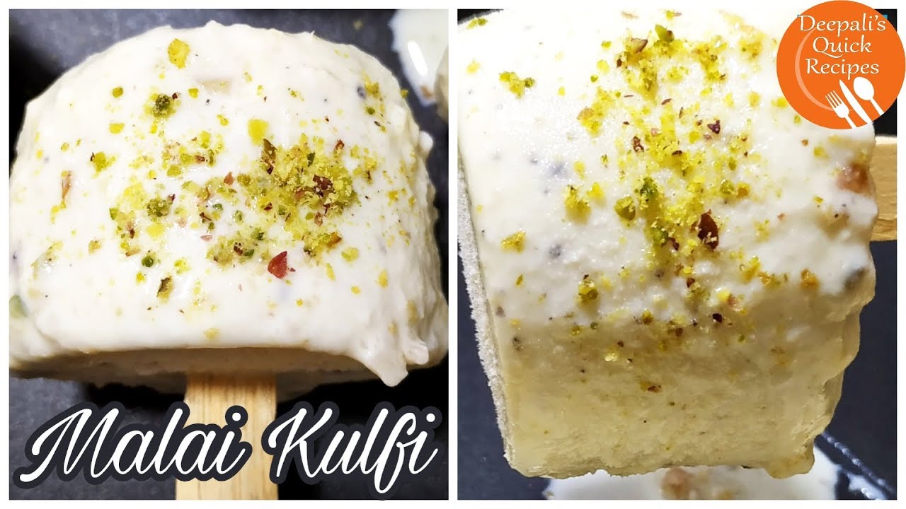 Malai Kulfi Recipe | Dry Fruits Kulfi | Easy Kulfi Recipe | Matka Malai Kulfi |