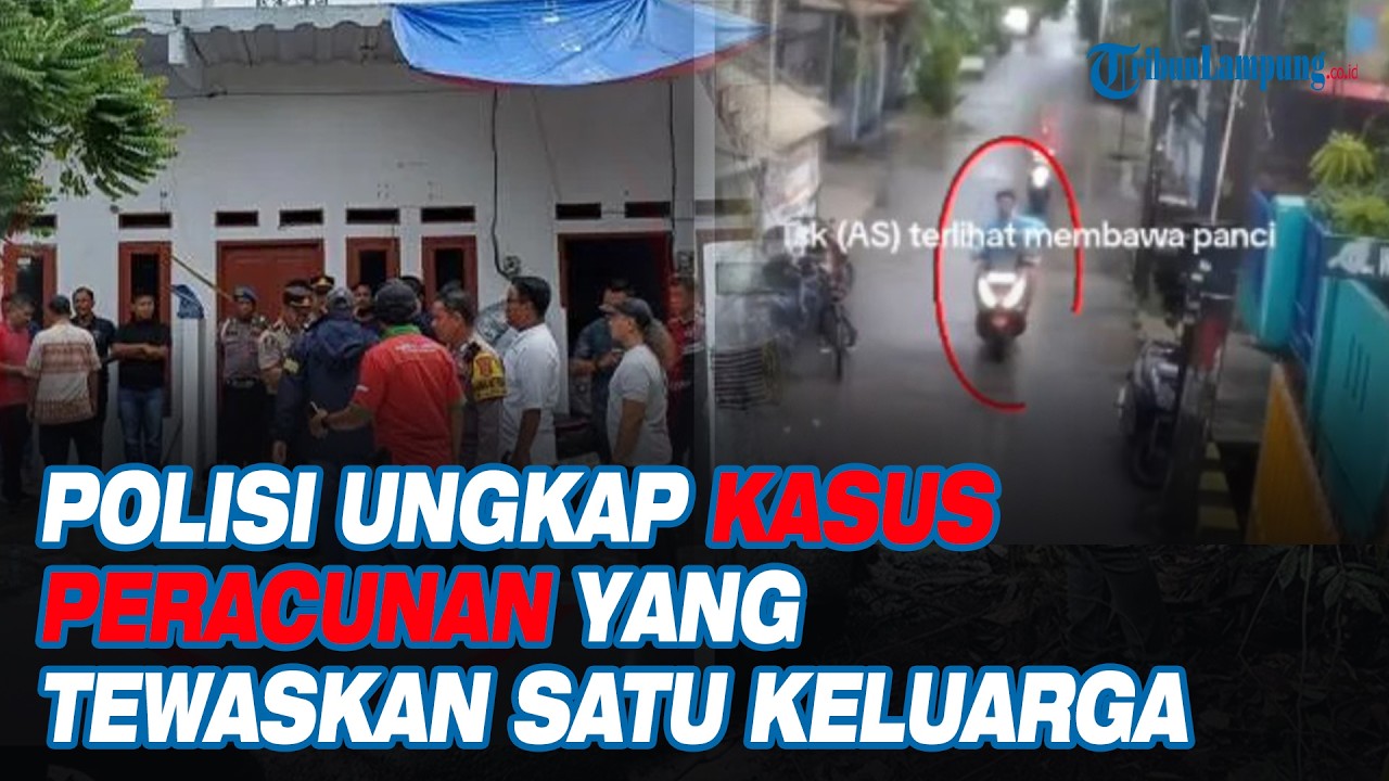Polisi Ungkap Kasus Peracunan yang Tewaskan Satu Keluarga di Warakas