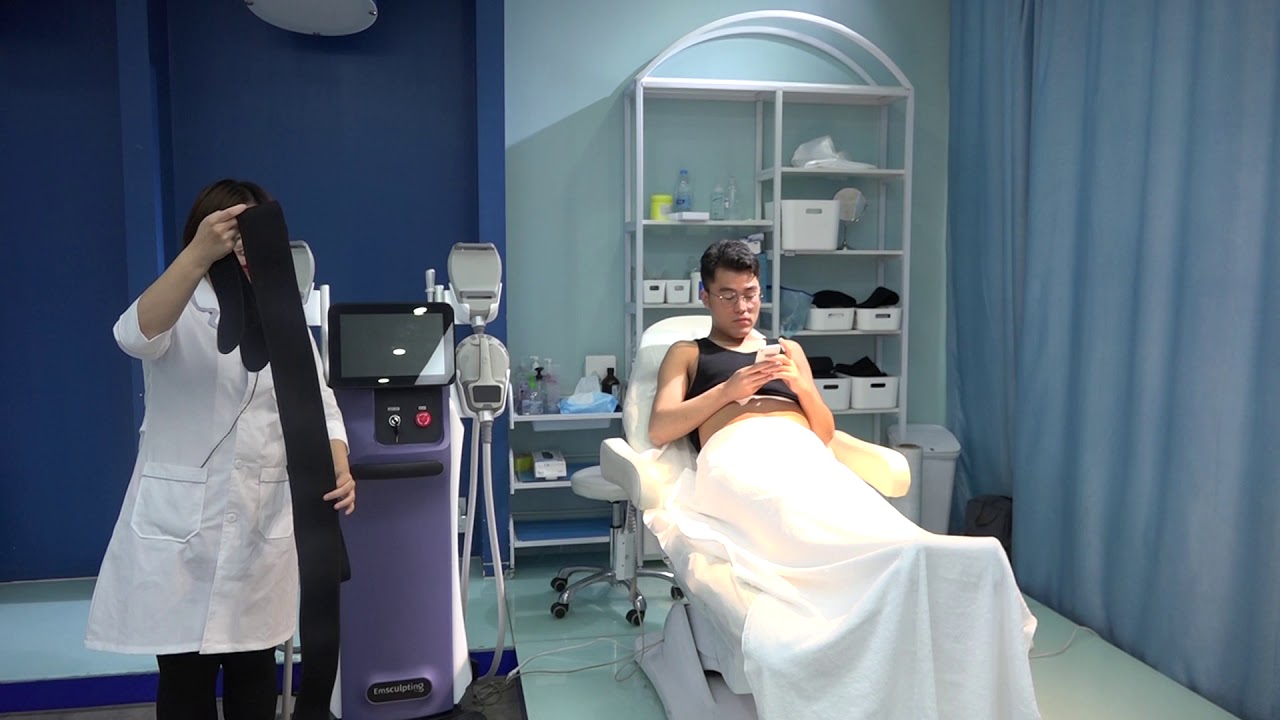 Nubway Emsculpt IV Pro introduction & treatment operation video