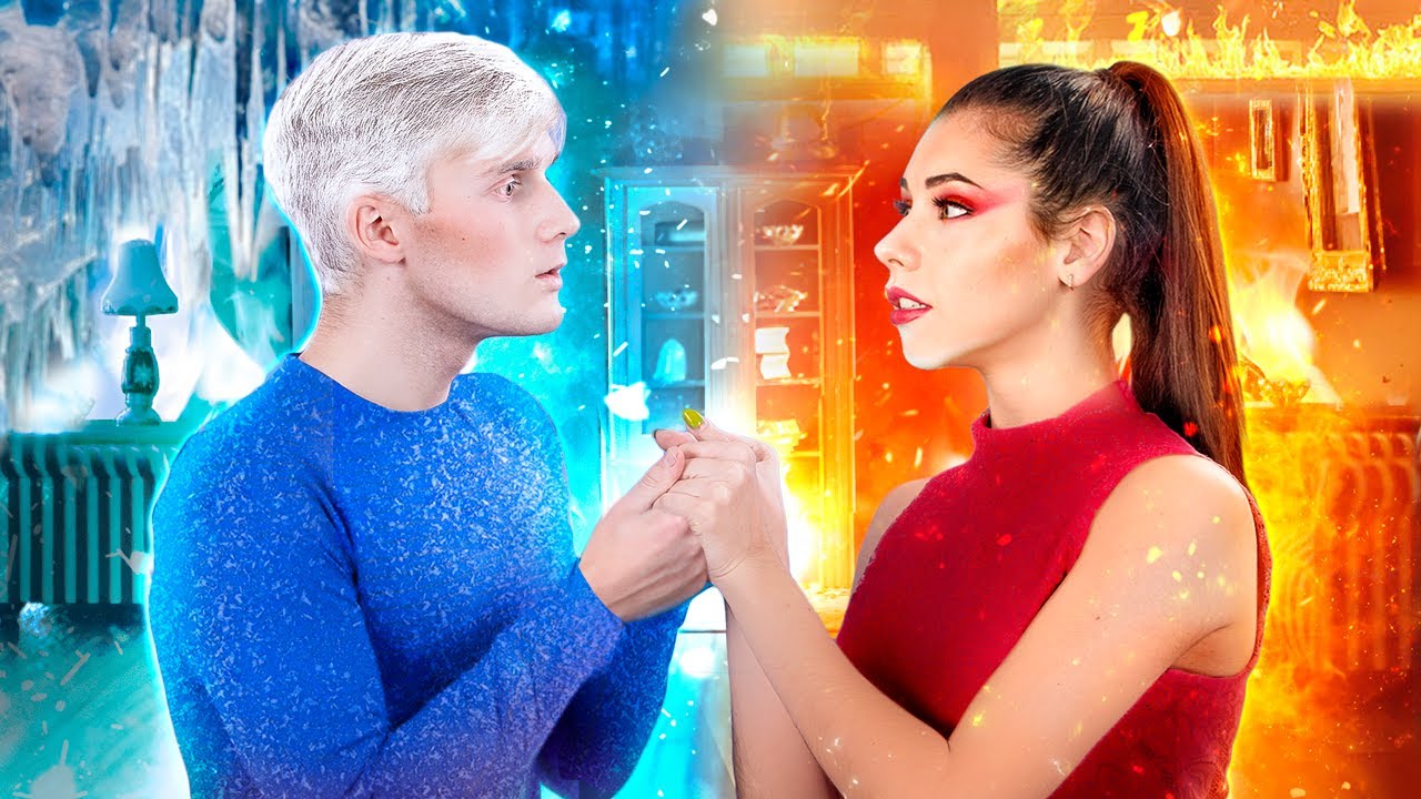 Frío vs Calor / Historia de Amor de un Chico Helado con una Chica Ardiente
