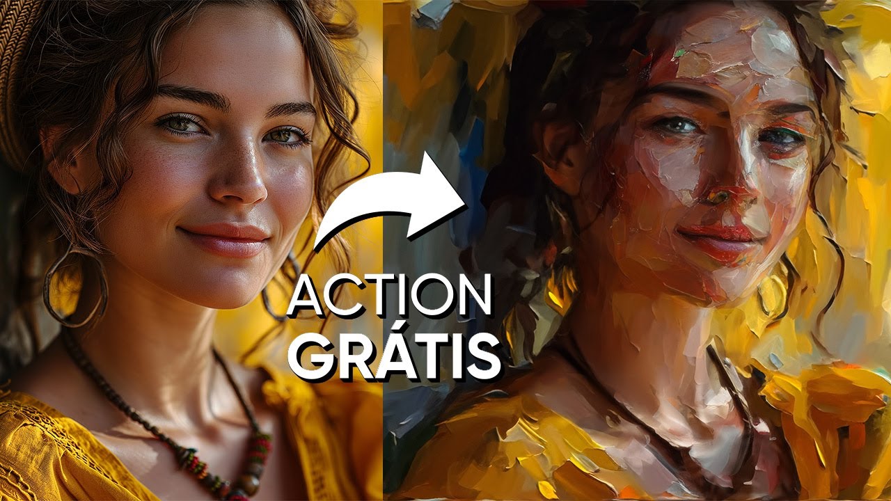 Como fazer o efeito de Pintura a Óleo (oil painting) na versão 2025 do Photoshop. Link funcionando