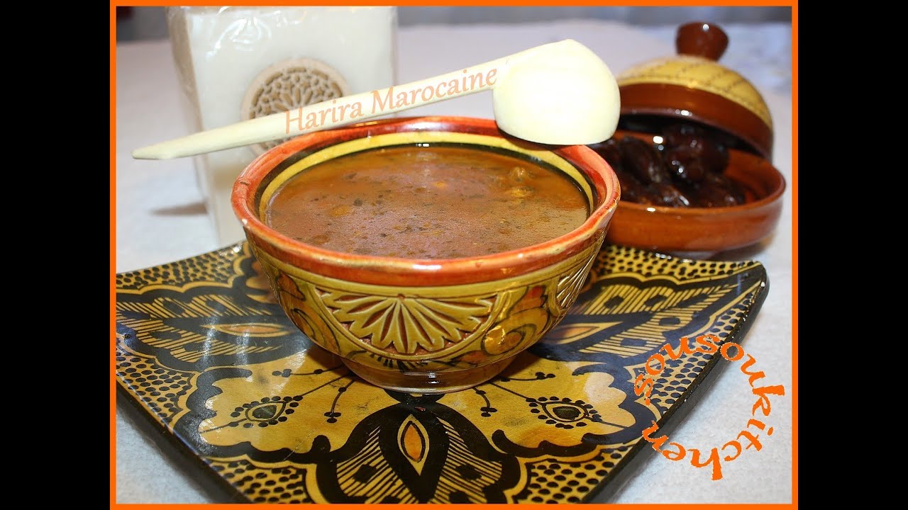 Harira, soupe marocaine-وصفات رمضانية - الحريرة المغربية-Ramadan Specials