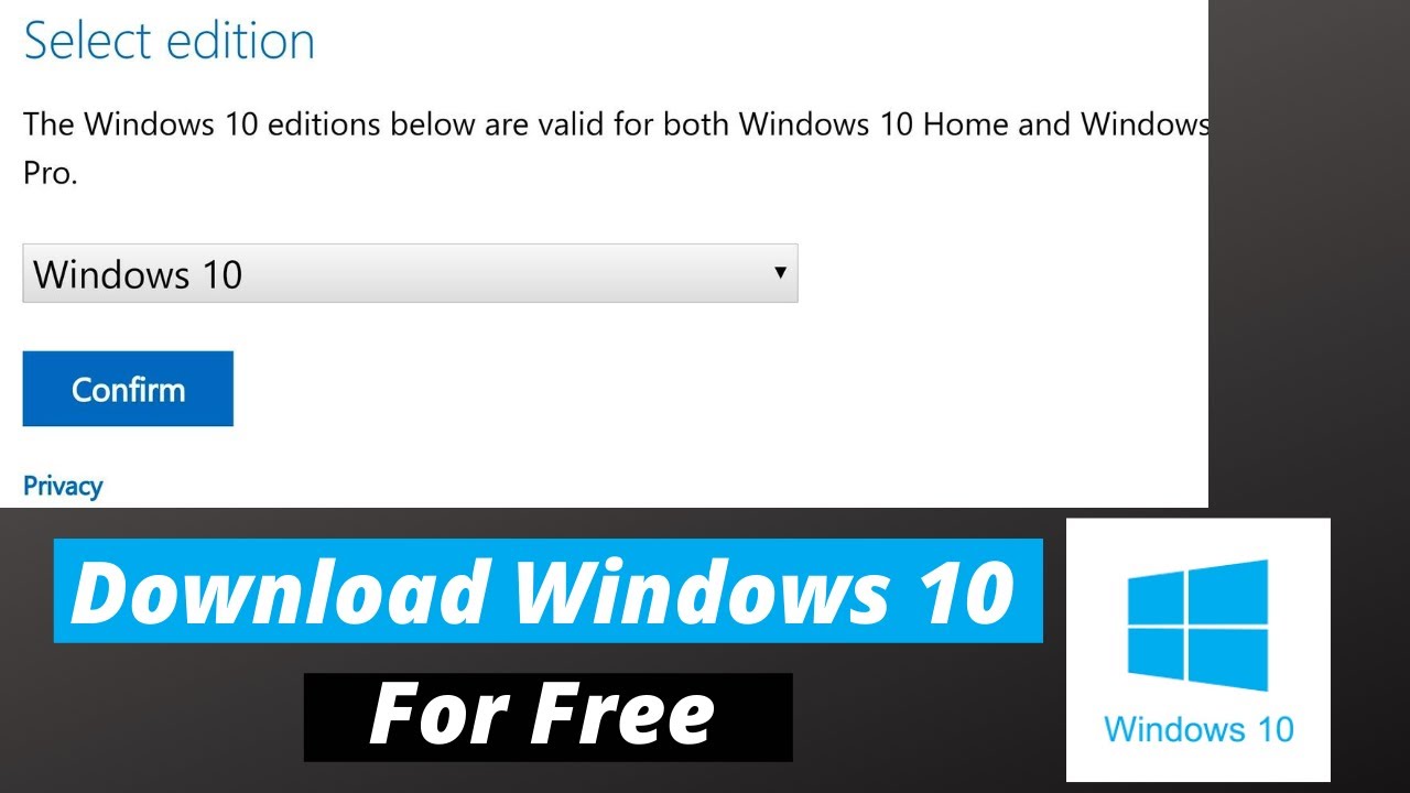 How To Download Windows 10 Iso File For Free (Official) | 2020