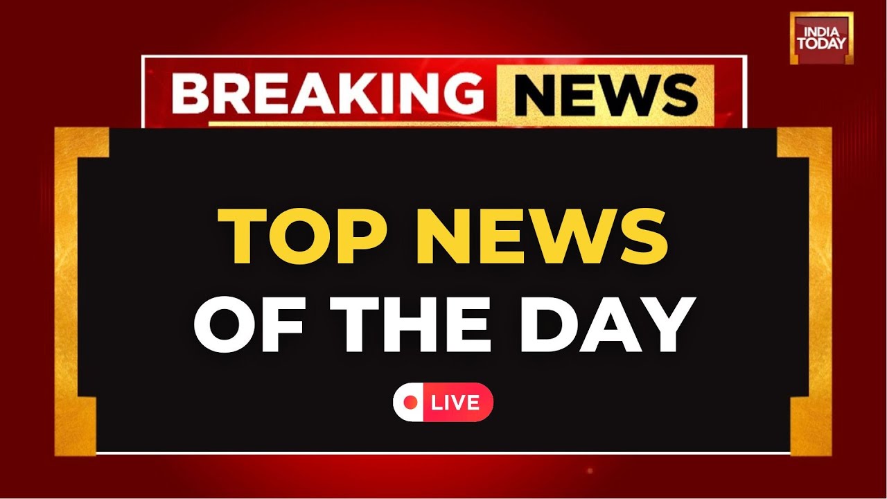 India Today LIVE: Bihar Polls | Mokama Murder | Anant Singh Arrested | Political News | US News