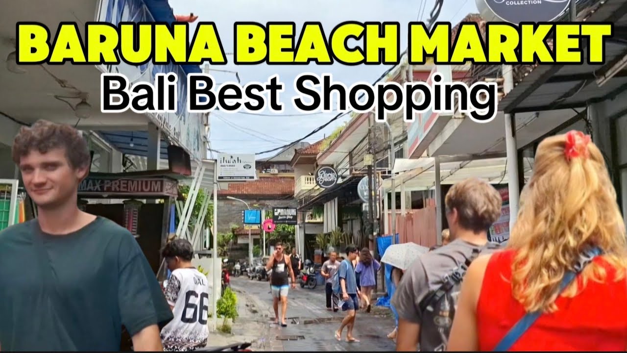 BARUNA BEACH MARKET || Bali Shopping | Best Market