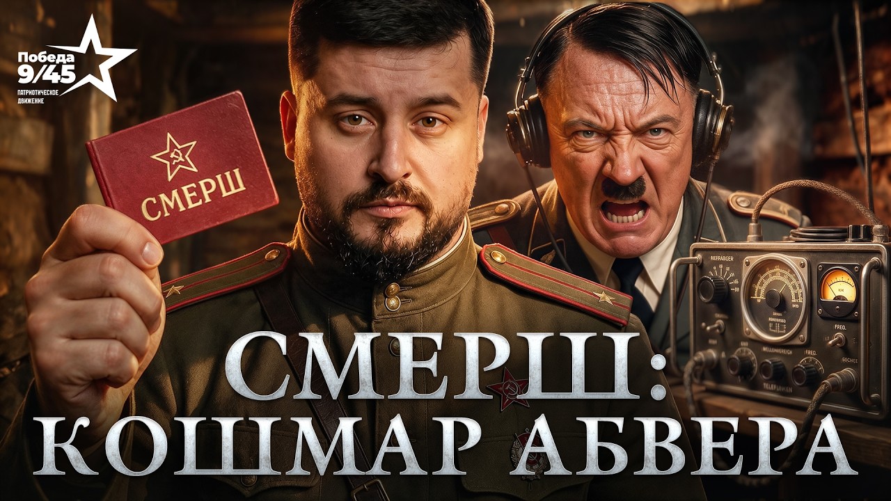 СМЕРШ &mdash; кошмар Абвера: как шпионов Гитлера заставляли работать на СССР | Победа 9/45