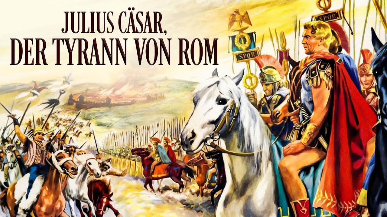 Julius Cäsar, der Tyrann von Rom | Sandalenfilm auf Deutsch | Kriegsfilm