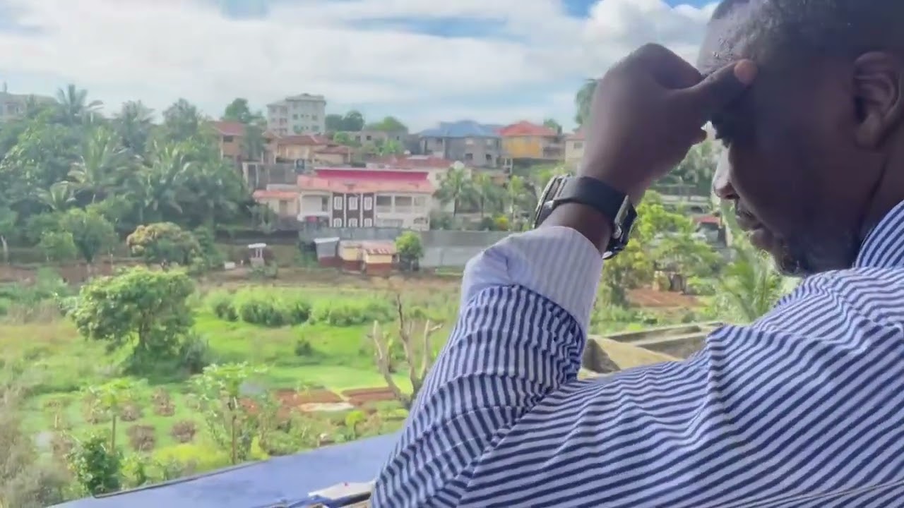 SIERRA LEONE YOUTH MINISTER MOHAMED ORMAN BANGURA AND HIS FISH FARMING PROJECT
