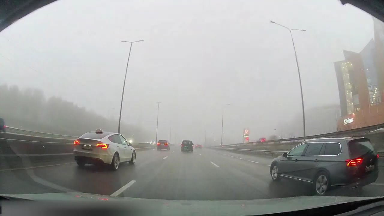 4K / Driver's License Practice Test / Exam  /Oslo / Norway / Risl&oslash;kka Trafikkstasjon