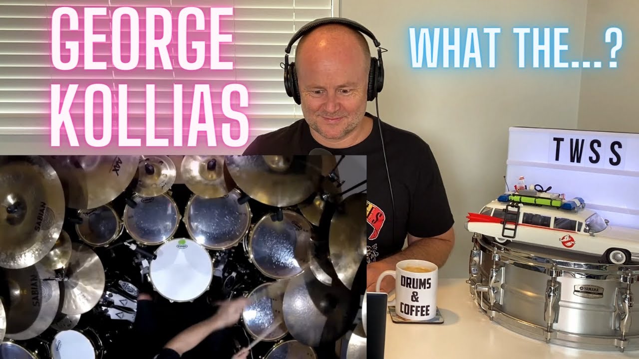 Drum Teacher Reacts: GEORGE KOLLIAS - Contrarian Drum Play Through (Song: Memory Eternal)