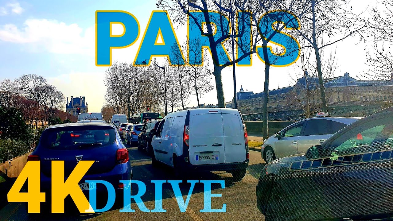 DRIVING IN PARIS | BLVD. SUCHET TO PORTE DES CLICHY PARIS | 4K UHD | 2021