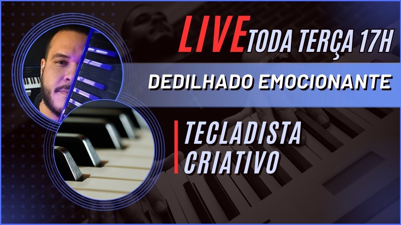 O que fazer com a mão esquerda no teclado para preencher seus louvores