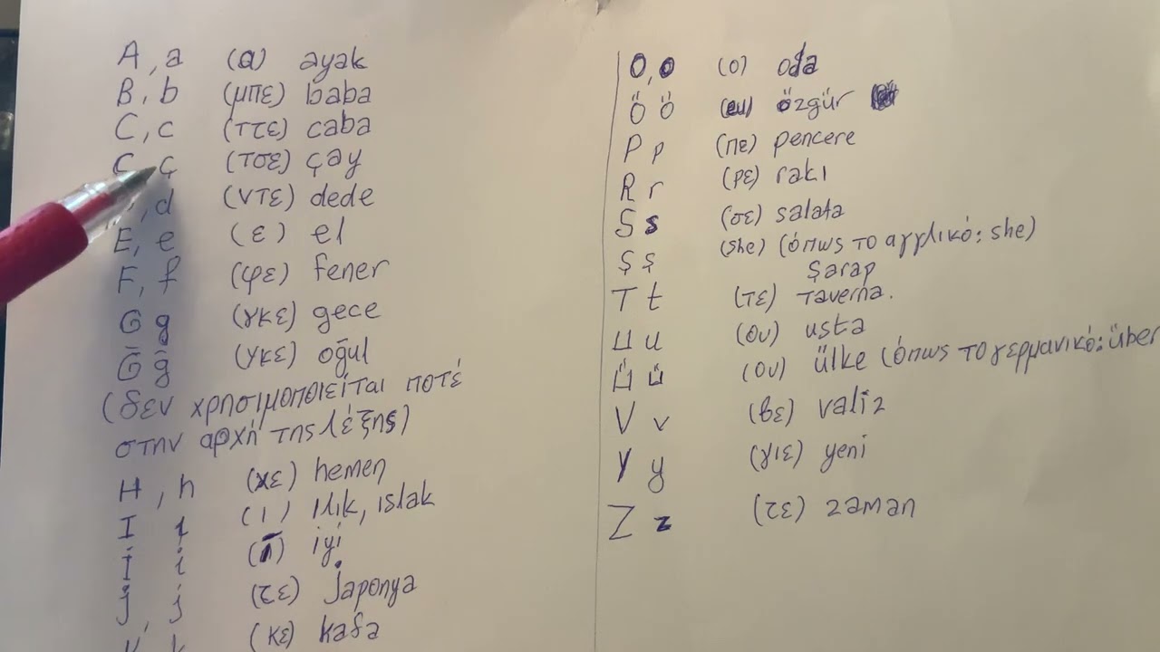 Μάθημα τουρκικών με τον KAMİL