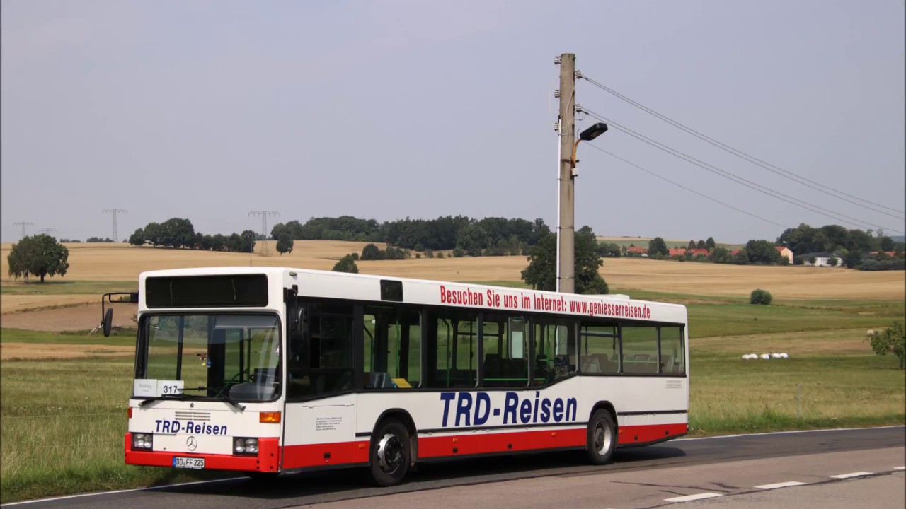 [SOUND] Mercedes-Benz O405N² DD-FF 225 von TRD-Reisen Dresden | LAUTES ZF!