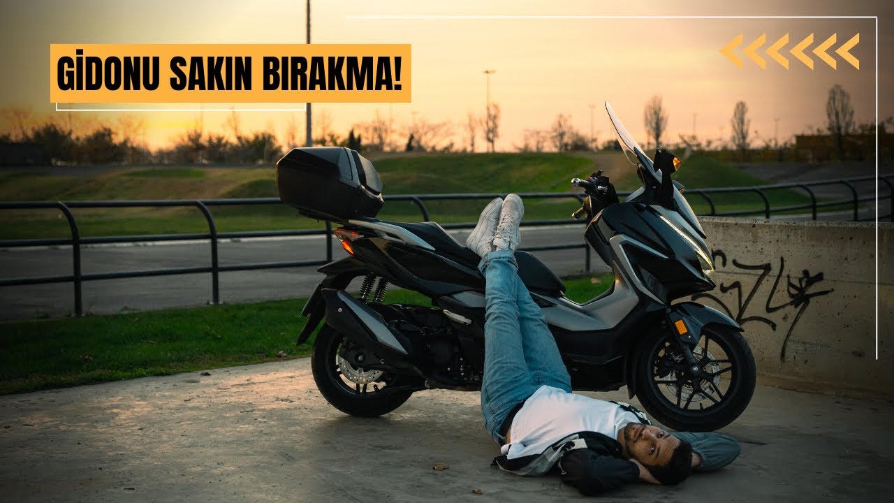 Sür Ve Çek #9! | 2022 Honda Forza | Cehennem Gibi Bir İstanbul Trafiğinde Motosiklet Sürmek