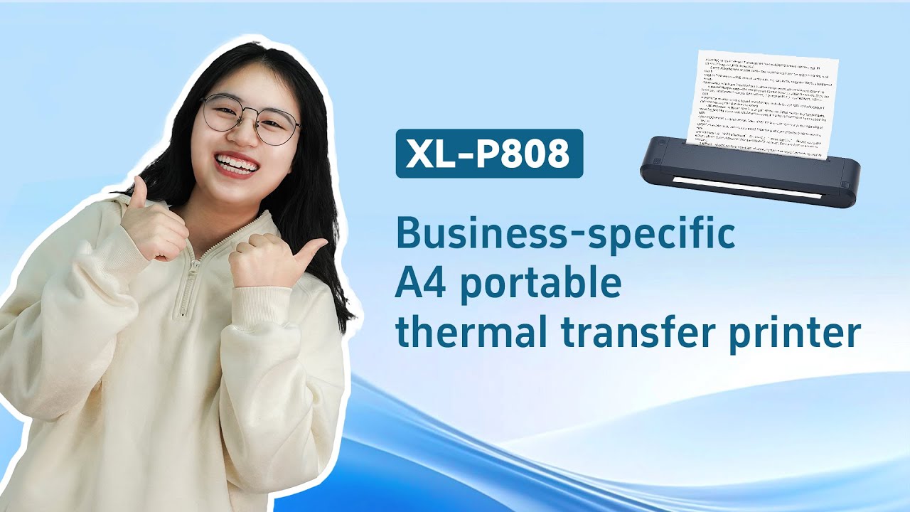 # Lily Talks about Products - NETUM A4 Portable Thermal Transfer Printer.