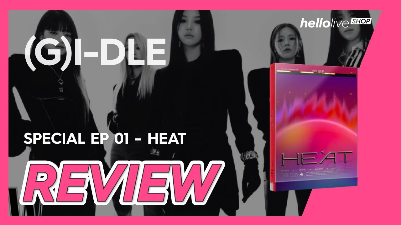 #GIDLE - SPECIAL EP 01 - HEAT review #kpop #kpopalbum