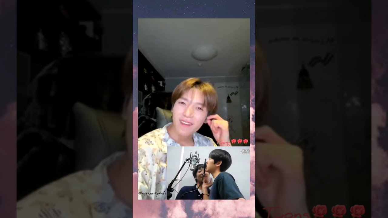 Taeyong reaction to Baekhyun predebut sing CNBlue Love Light🌹🌹🍓🍓