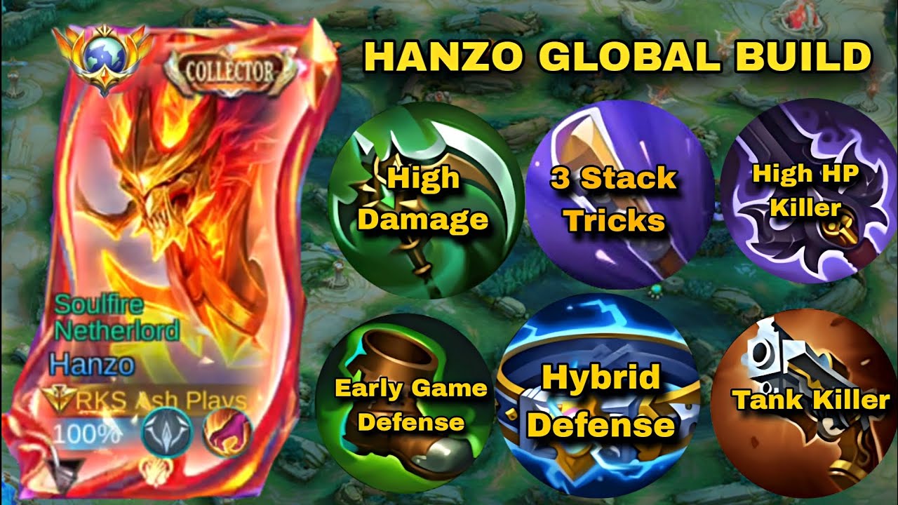 НОВЫЙ СЕЗОН! НОВАЯ ЛУЧШАЯ СБОРКА ДЛЯ ХАНЗО УЖЕ ЗДЕСЬ!!🔥😂 (НЕУБИВАЕМАЯ МЕТА ХАНЗО)