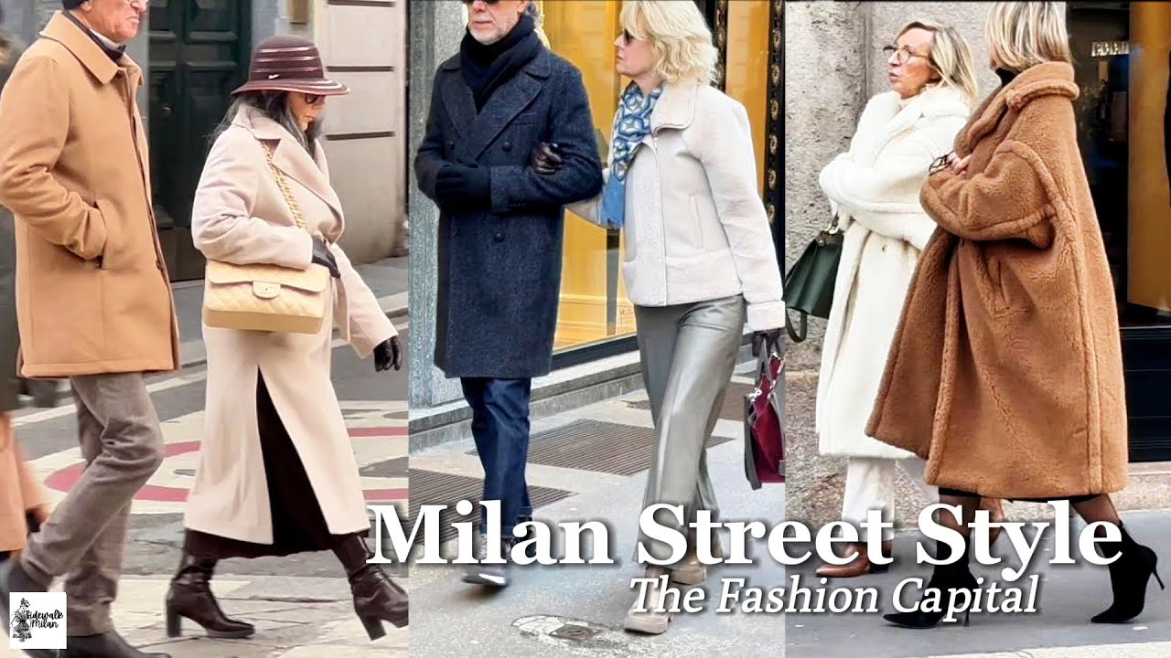 Elegance Made in Italy | Stylish Italian Outfit and Fashionable Bags for Winter | Milan 2024