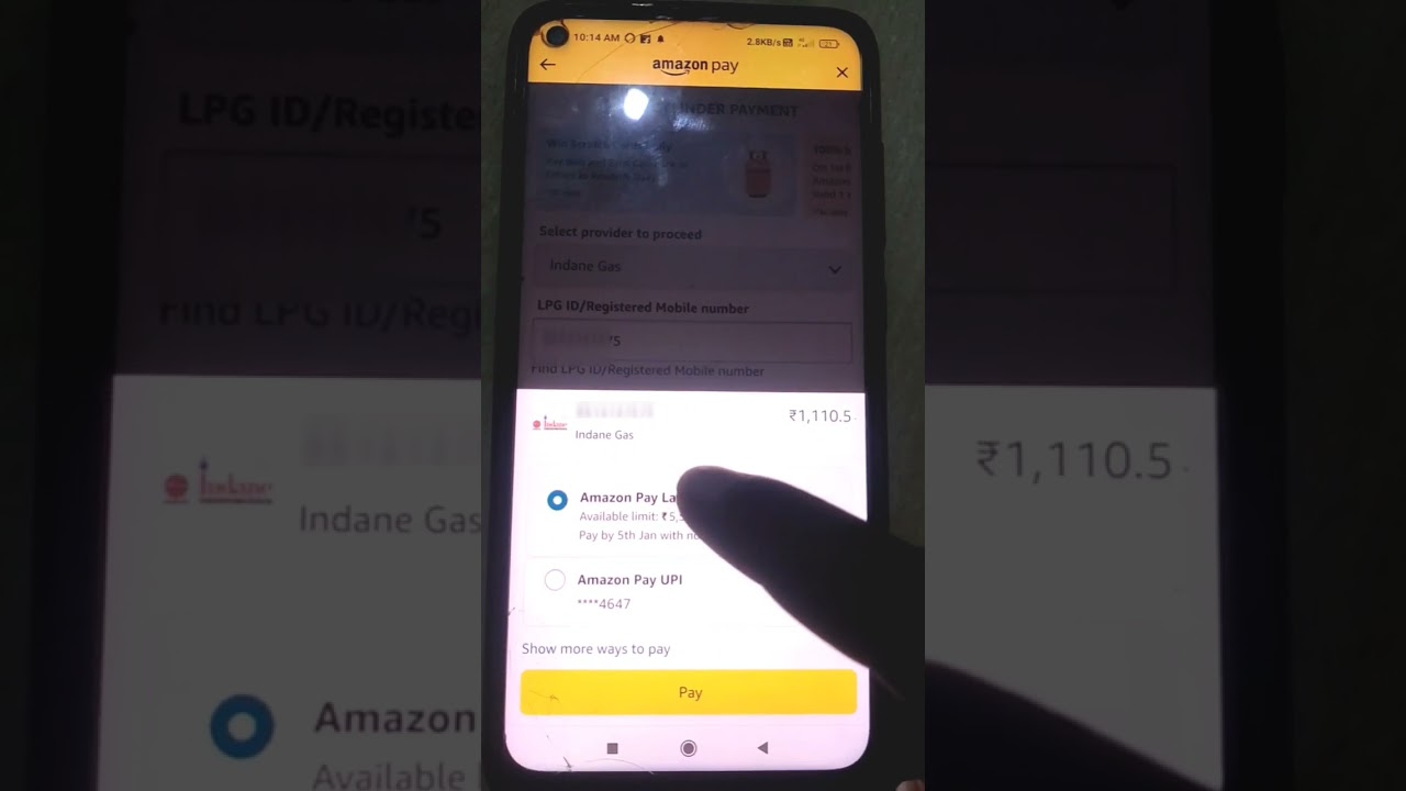 Amazon Pay se LPG Gas Booking, Gas Booking #shorts