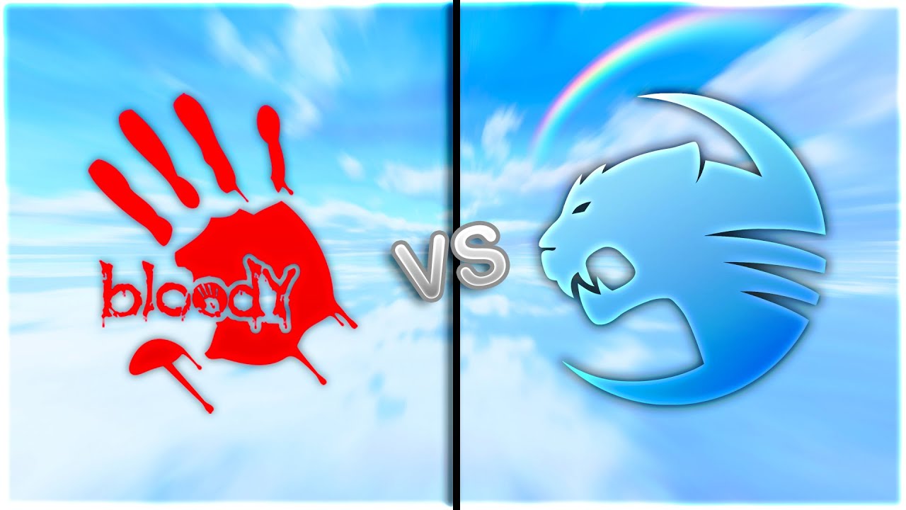 Лучшая компания по производству мышей для перетаскивания (Roccat против Bloody)