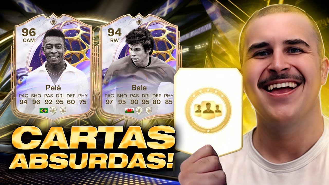 FUI NA BUSCA DO PELÉ 96 E BALE E TIVE SORTE NO NOVO PLAYER PICK DO BANQUETA!!
