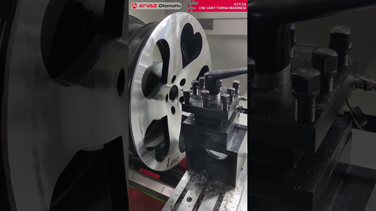 AYV 24 CNC Jant Torna Makinesi Nasıl Kullanılır