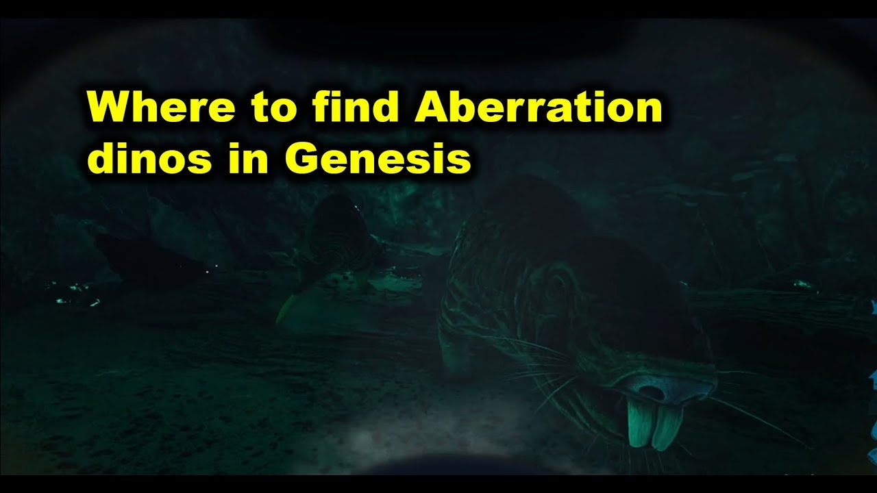 ARK Genesis | Where to find Aberration dinos | Karkinos | Roll Rats etc.