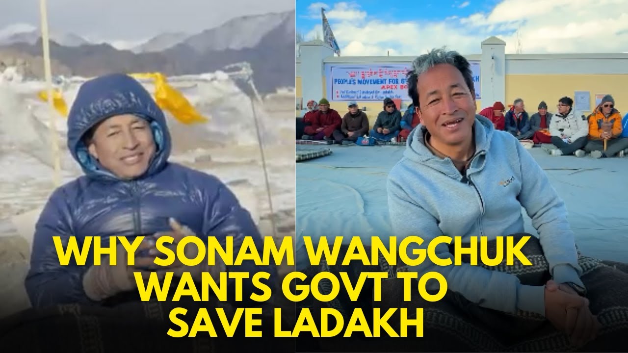 Why Sonam Wangchuk, Whose Life Inspired Aamir Khan's Role In '3 Idiots', Is On Fast Unto Death |N18V