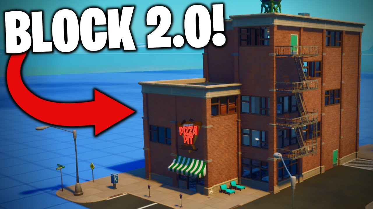 We Made Our Own Tilted Towers Building! (Fortnite Creative Block 2.0)