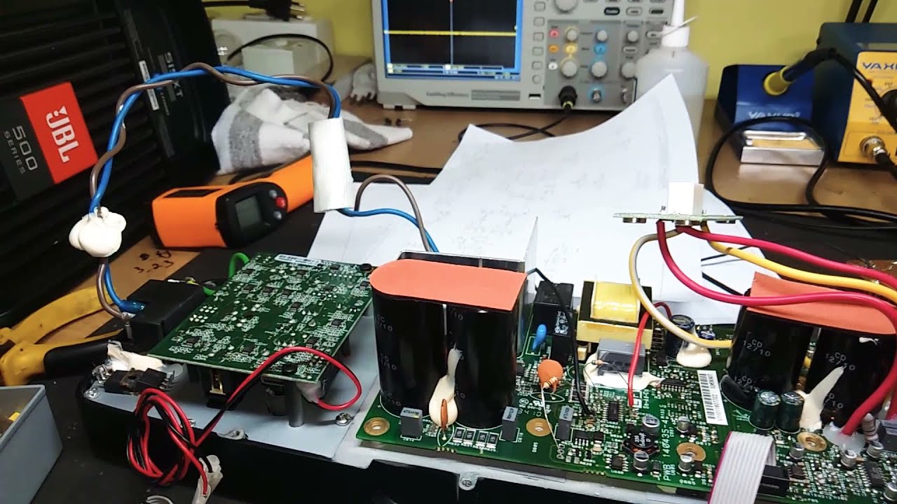 Dica conserto fonte caixa JBL EON  500 Séries (510/512/515XT)