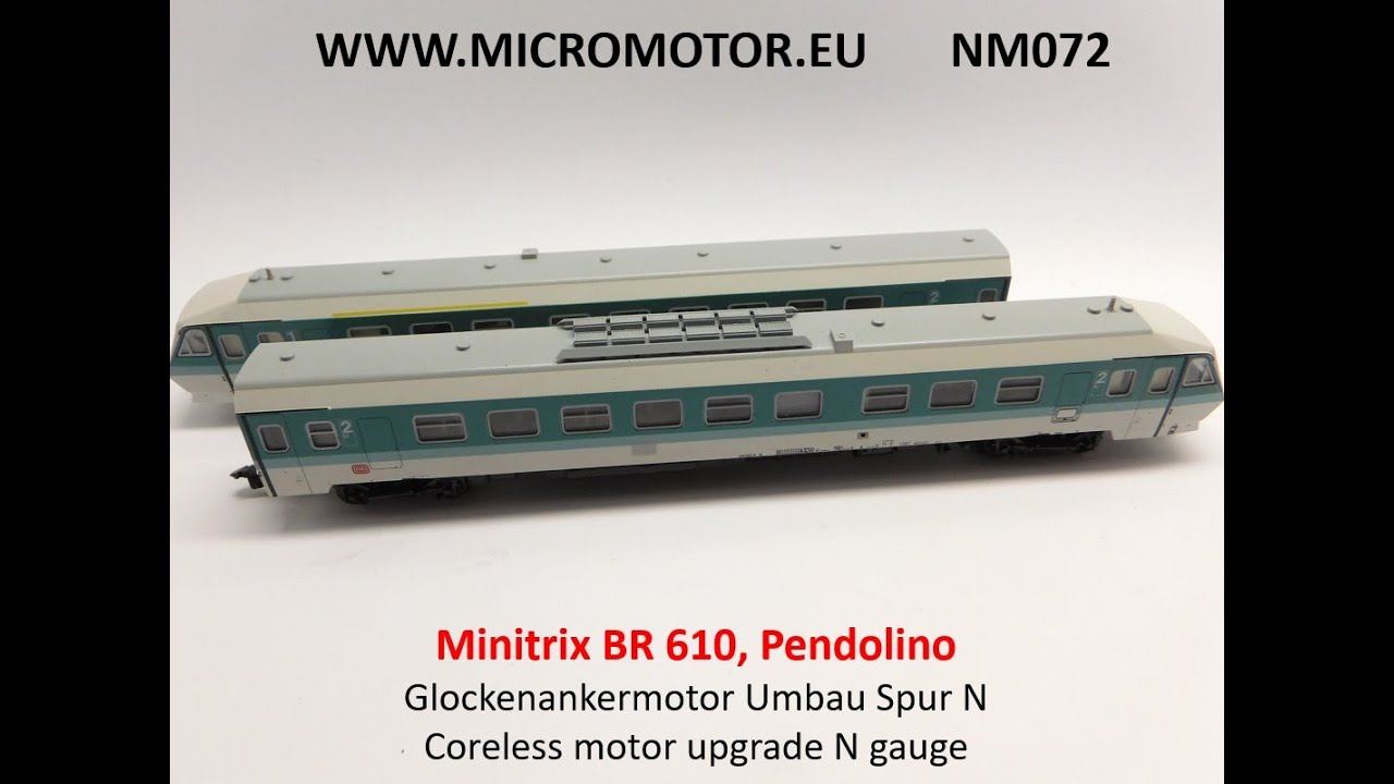 NM072 Minitrix BR 610 Pendolino