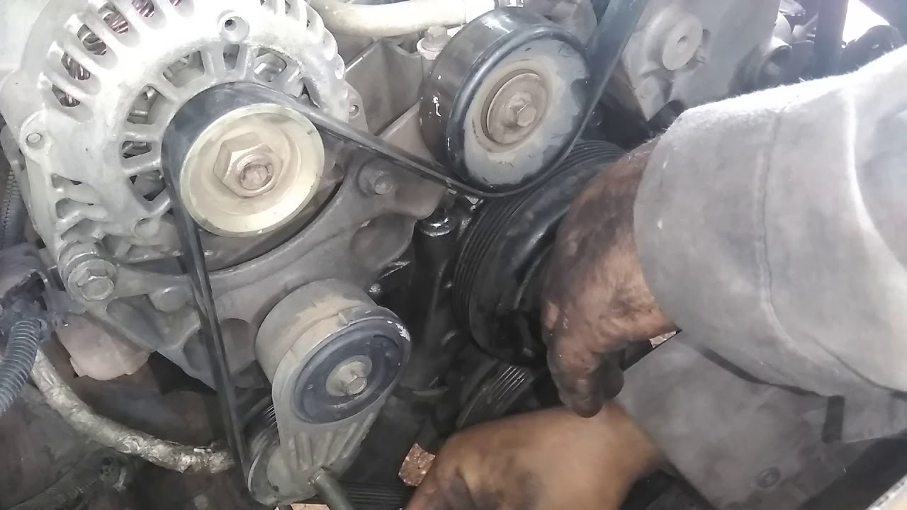Banda del motor 97 chevy silberado 5.7 litros