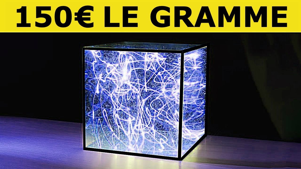 LES 10 MATÉRIAUX LES PLUS CHERS ET LES PLUS ÉTONNANTS DU MONDE | Eureka