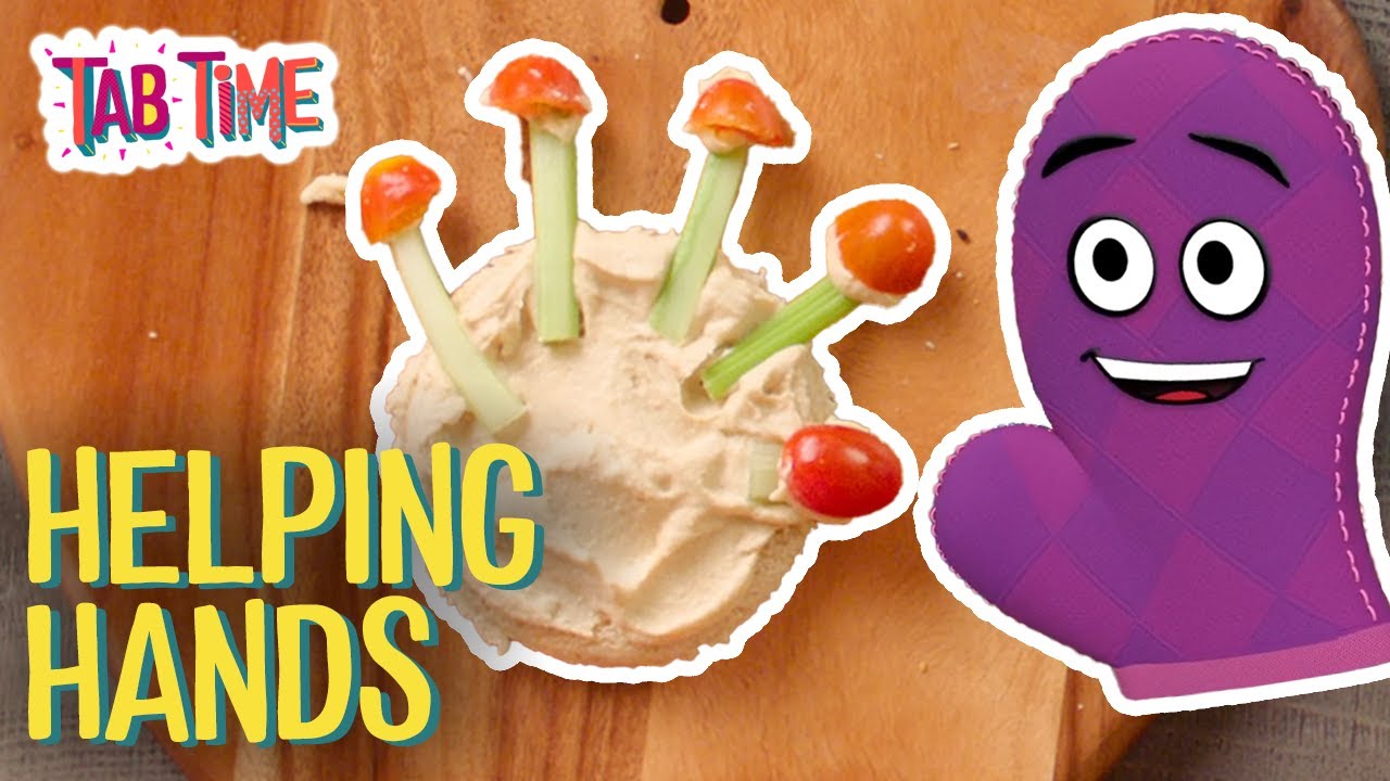 Snack Time: Helping Hands | Healthy Snacks for Kids | Cartoons for Kids | Cooking for Preschoolers