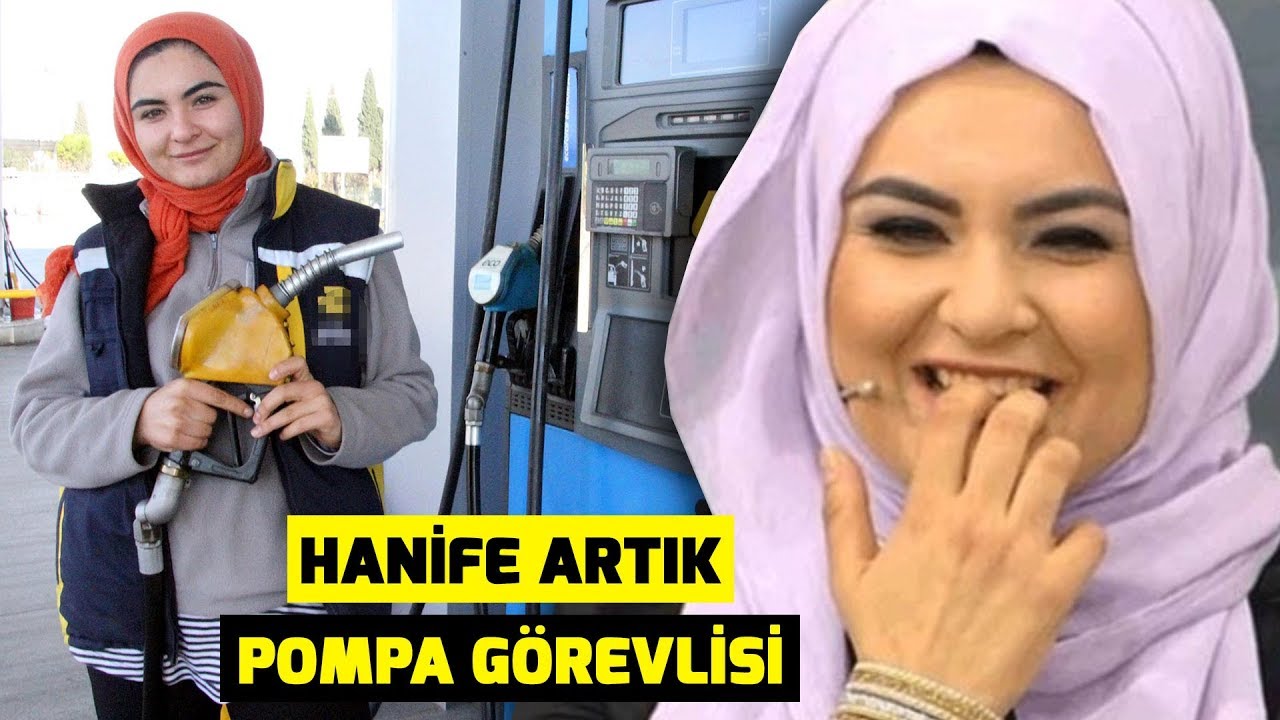 Gelin adayı programıyla tanınan Hanife, pompa görevlisi oldu