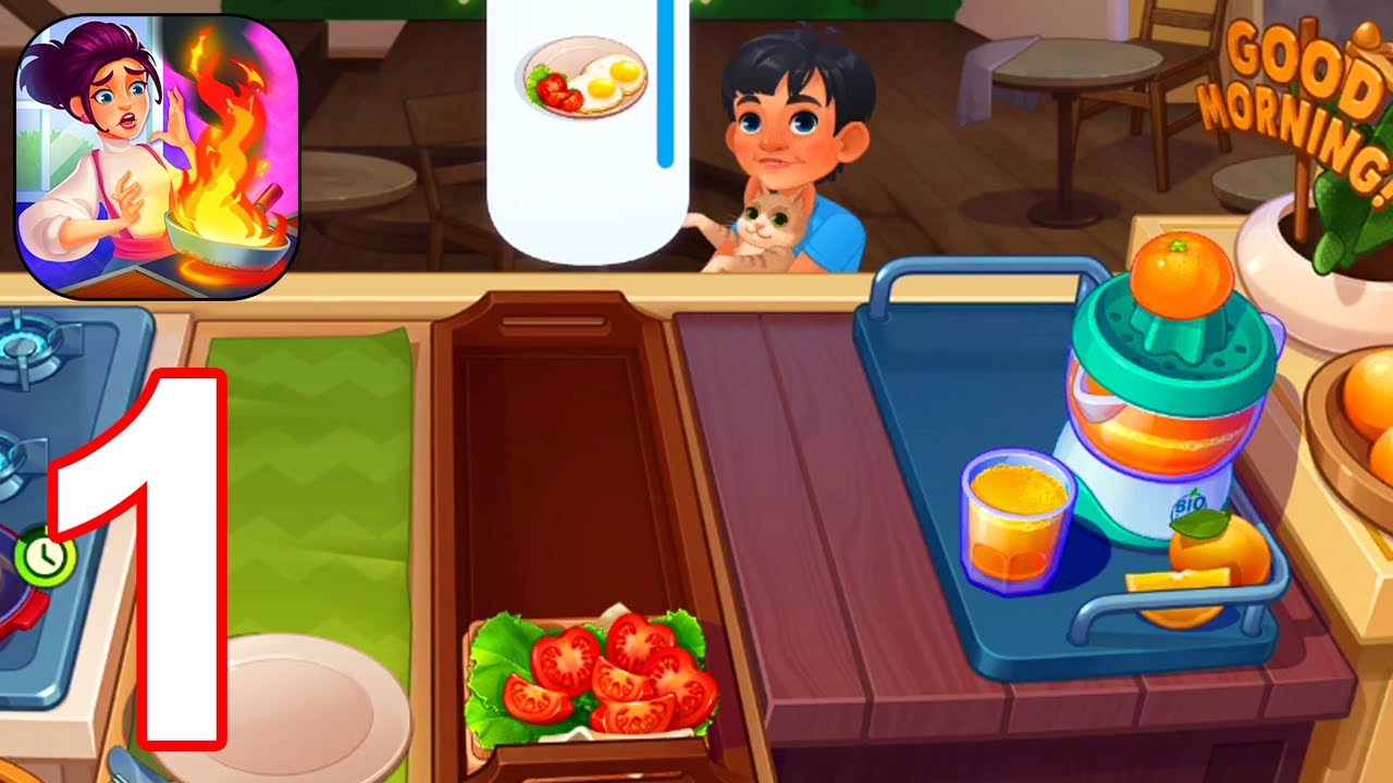 Cooking Live - Restaurant Game - Gameplay Walkthrough Part 1 Tutorial (Android,iOS)