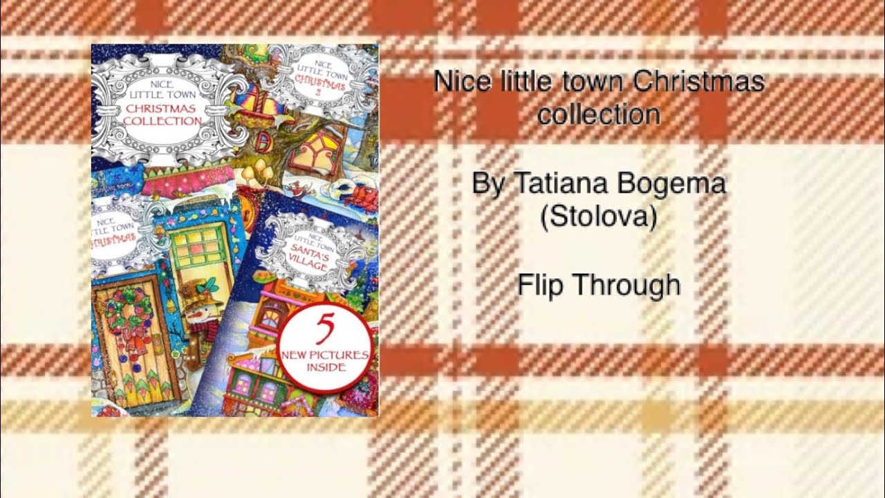Nice little town Christmas collection by Tatiana Bogema (Stolova) - Flip Through