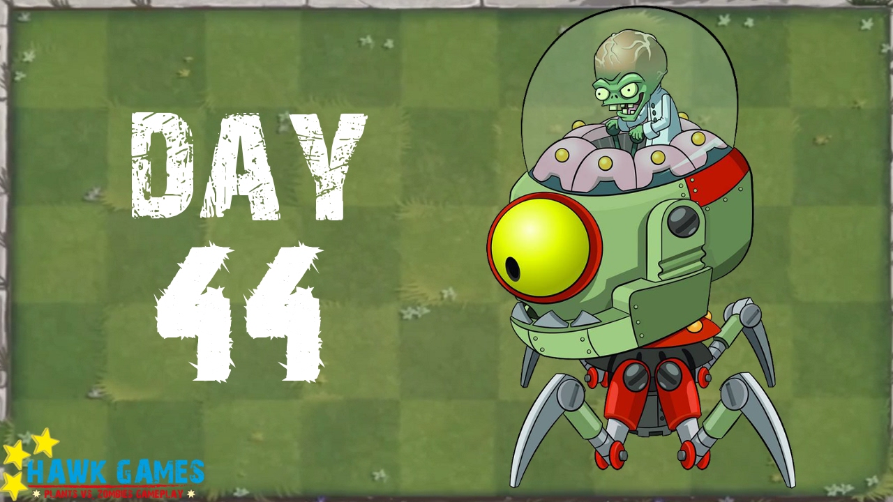 Plants vs Zombies 2 - Modern Day - Day 44 BOSS [Far Future] No Premium