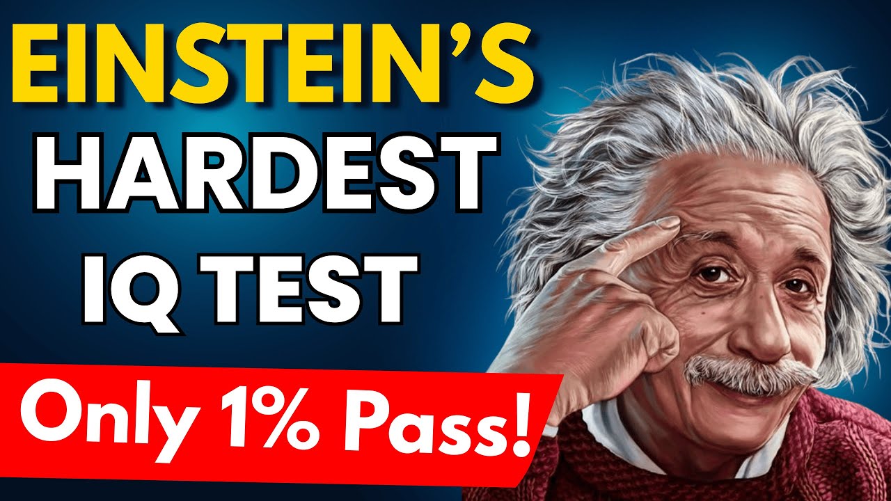 Einstein&rsquo;s Hardest IQ Test Ever &ndash; Only 1% Can Pass This Challenge!