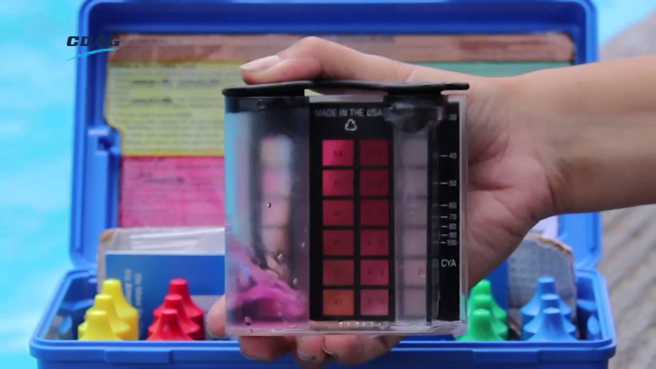 Manual de uso del kit de pruebas para piscinas