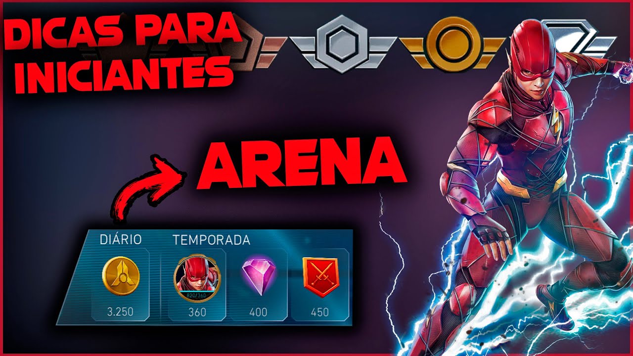 COMEÇANDO BEM NA ARENA | DICAS PARA INICIANTES #1 | INJUSTICE 2 MOBILE