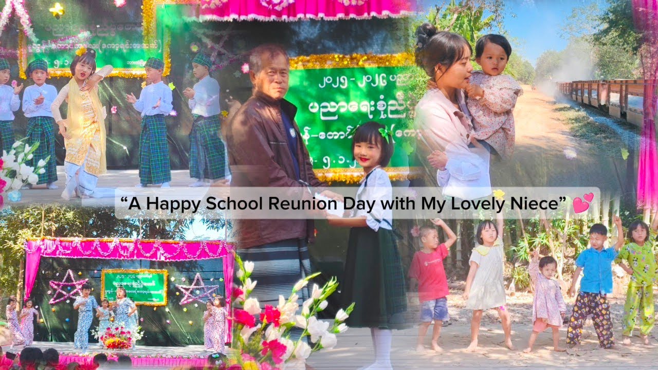 “A Happy School Reunion Day with My Lovely Niece” 💕