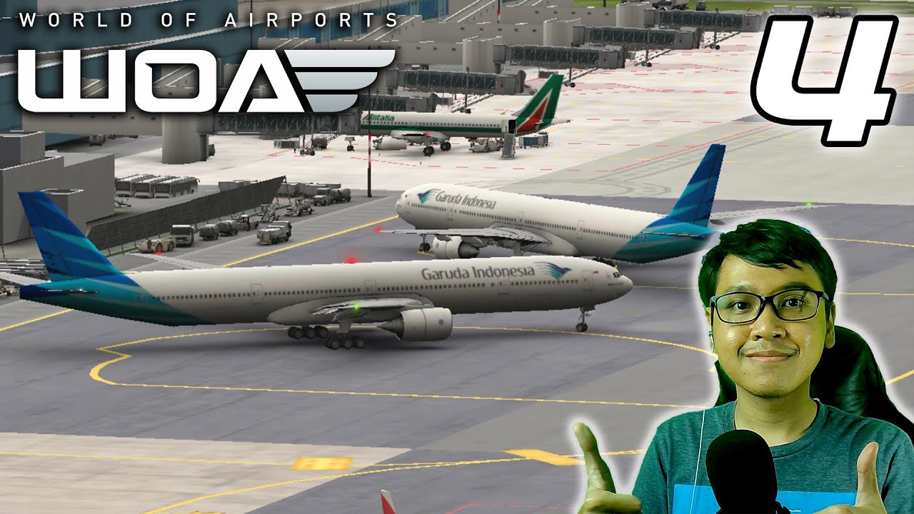 WEDEHH PESAWAT KEBANGGAAN KITA COYY!!! | World of Airports Indonesia (4)